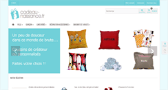 Desktop Screenshot of cadeau-naissance.fr