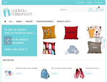 Tablet Screenshot of cadeau-naissance.fr